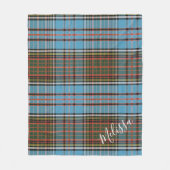 Persoonlijk Clan Anderson Pset Tartan Fleece Deken (Voorkant)