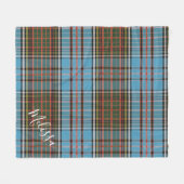 Persoonlijk Clan Anderson Pset Tartan Fleece Deken (Voorkant (Horizontaal))