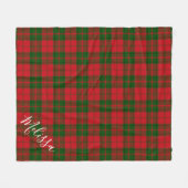 Persoonlijk Clan Drummond Tartan Pset Fleece Deken (Voorkant (Horizontaal))