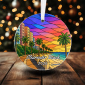 Persoonlijk Clearwater Beach Acrylaat Ornament, Cu Ornament
