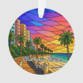 Persoonlijk Clearwater Beach Acrylaat Ornament, Cu Ornament (voorkant)