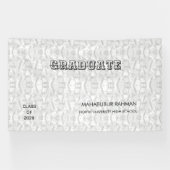 Persoonlijk congratulatiebord spandoek (Horizontaal)