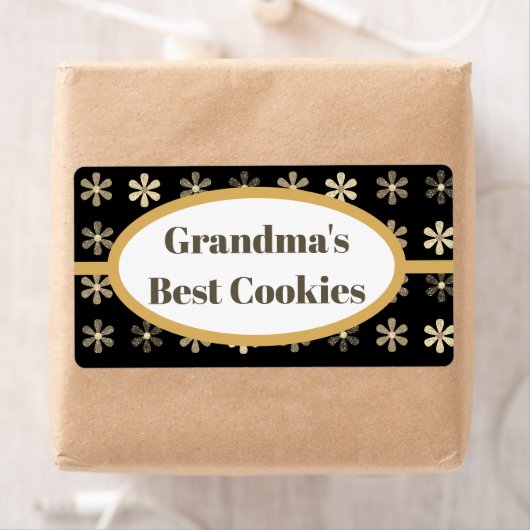 Persoonlijk Cookie Label, Oma's Beste Label (Insitu)