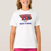 Persoonlijk Cooperstown Zus T-shirt Patriotisch (Voorkant)