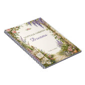 Persoonlijk Cottage Garden Dreams Notitieboek (Rechterzijde)