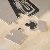 Persoonlijk cowboywapens bord western ranch legpuzzel (Zijkant)