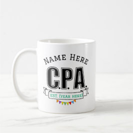 Persoonlijk CPA-mokcadeau met naam Koffiemok
