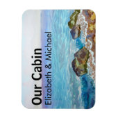 Persoonlijk cruiseschipdeur Zeewaterverf Oceaan Magneet (Verticaal)