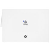 Persoonlijk Cute Baby Elephant 3rd Birthday Poem (Achterkant Horizontaal)