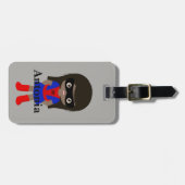 Persoonlijk Cute Mini Spidergirl Kinder bagagelabe Bagagelabel (Voorkant horizontaal)