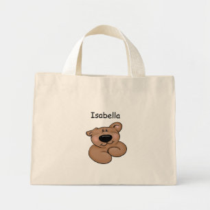 Persoonlijk Cute Teddy Bear Mini Tote Bag