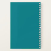 Persoonlijk dagboek voor dansers notitieboek (Achterkant)