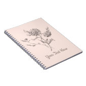 Persoonlijk Dahlia Notitieboek (Rechterzijde)