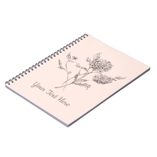 Persoonlijk Dahlia Notitieboek (Linkerzijde)