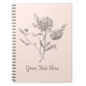 Persoonlijk Dahlia Notitieboek (Voorkant)