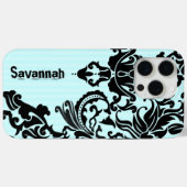 Persoonlijk Damask iPhone Hoesje U kiest Kleur (Achterkant (horizontaal))