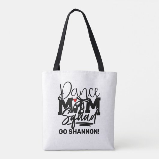 Persoonlijk Dance Mam Squad Tote Bag (Achterkant)