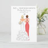 Persoonlijk Dank dat je mijn getuige bent geweest Kaart (Staand voorkant)