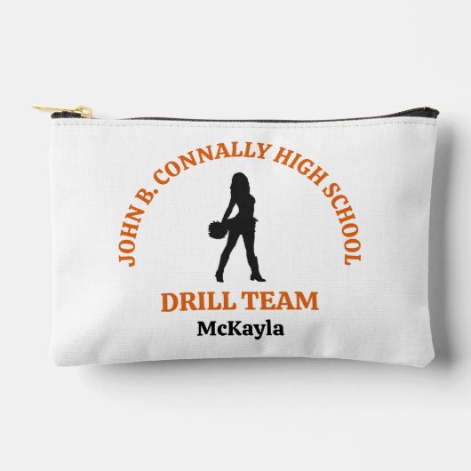 Persoonlijk Danser Orange High School Drill Team Etui (Voorkant)