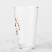 Persoonlijk danseres van het drillteam van Orange Glas (Links)