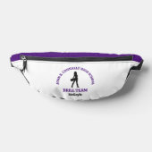 Persoonlijk danseres van Purple High School Drill Heuptasje (Liggend)