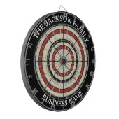 Persoonlijk dartbord voor kantoor decoratie (Voorkant Links)