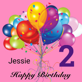 Persoonlijk de naam en leeftijd van het kind van H Cadeaupapier