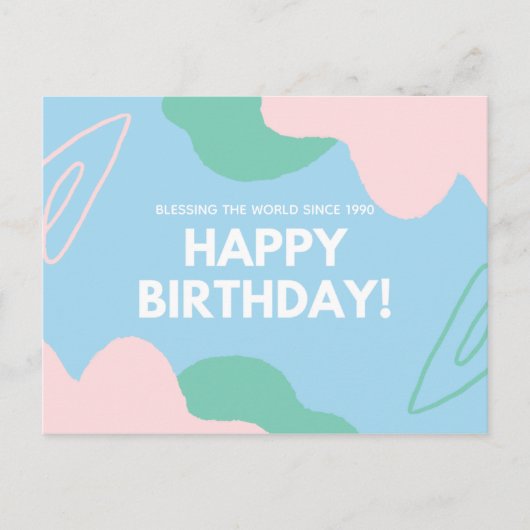 Persoonlijk - DE WERELD VERBORGEN SINDS ... Briefkaart (Voorkant)