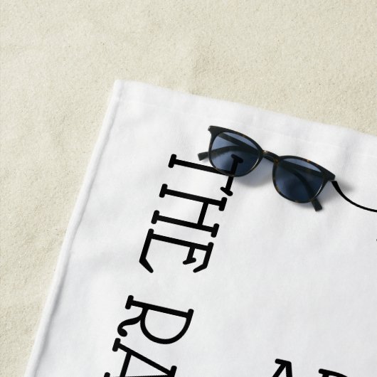 Persoonlijk de zwerm dierentuin strandlaken (In situ)