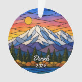 Persoonlijk Denali National Park Acrylaat Ornament (voorkant)