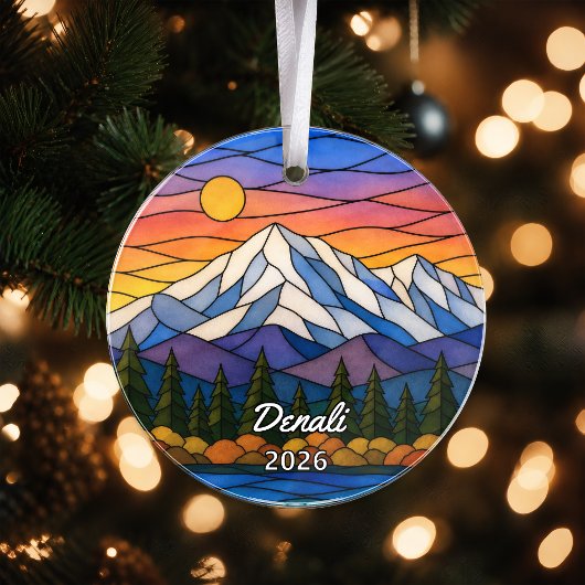 Persoonlijk Denali National Park Acrylaat Ornament