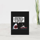 Persoonlijk denk ik dat de grootte van je boot gew kaart (Voorkant)