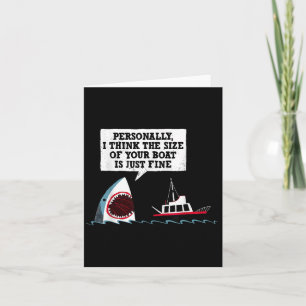 Persoonlijk denk ik dat de grootte van je boot gew kaart