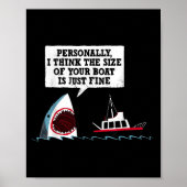 Persoonlijk denk ik dat de grootte van je boot sle poster (Voorkant)