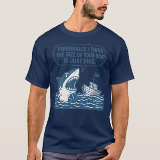 Persoonlijk denk ik dat de grootte van uw boot is  t-shirt