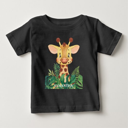 Persoonlijk dier giraffe Baby  Baby  (Voorkant)