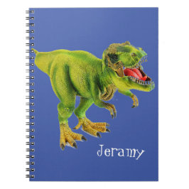 Persoonlijk dinosaurus-spiraal fotoboek notitieboek