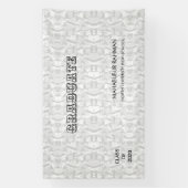 Persoonlijk diploma-uitreikingsbord spandoek (Verticaal)