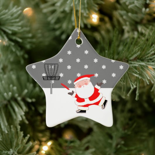 Persoonlijk discgolf-verzamelobject keramisch ornament (Boom)