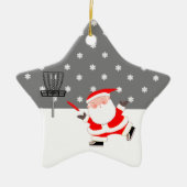 Persoonlijk discgolf-verzamelobject keramisch ornament (Voorkant)