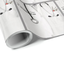 Persoonlijk Dokter Cadeau Inpakpapier