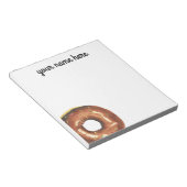 Persoonlijk Donut-Notitieblok Notitieblok (Schuin)