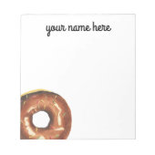 Persoonlijk Donut-Notitieblok Notitieblok (Voorkant)