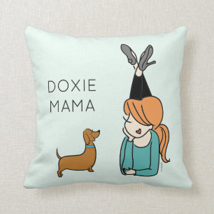 Persoonlijk Doxie Mama Sierkussen