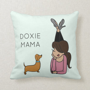 Persoonlijk Doxie Mama Sierkussen