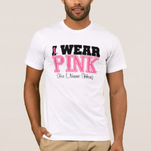 Persoonlijk Draag ik roze borstkanker T-shirt