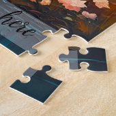 Persoonlijk Dromerig Bos Rivier Legpuzzel (Zijkant)
