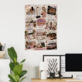 Persoonlijk Droomleven Doelenbord Poster (Thuiskantoor)