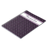 Persoonlijk druivenrankontwerp notitieboek (Linkerzijde)
