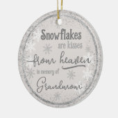 Persoonlijk dubbelzijdig geheugen foto C Keramisch Ornament (Links)